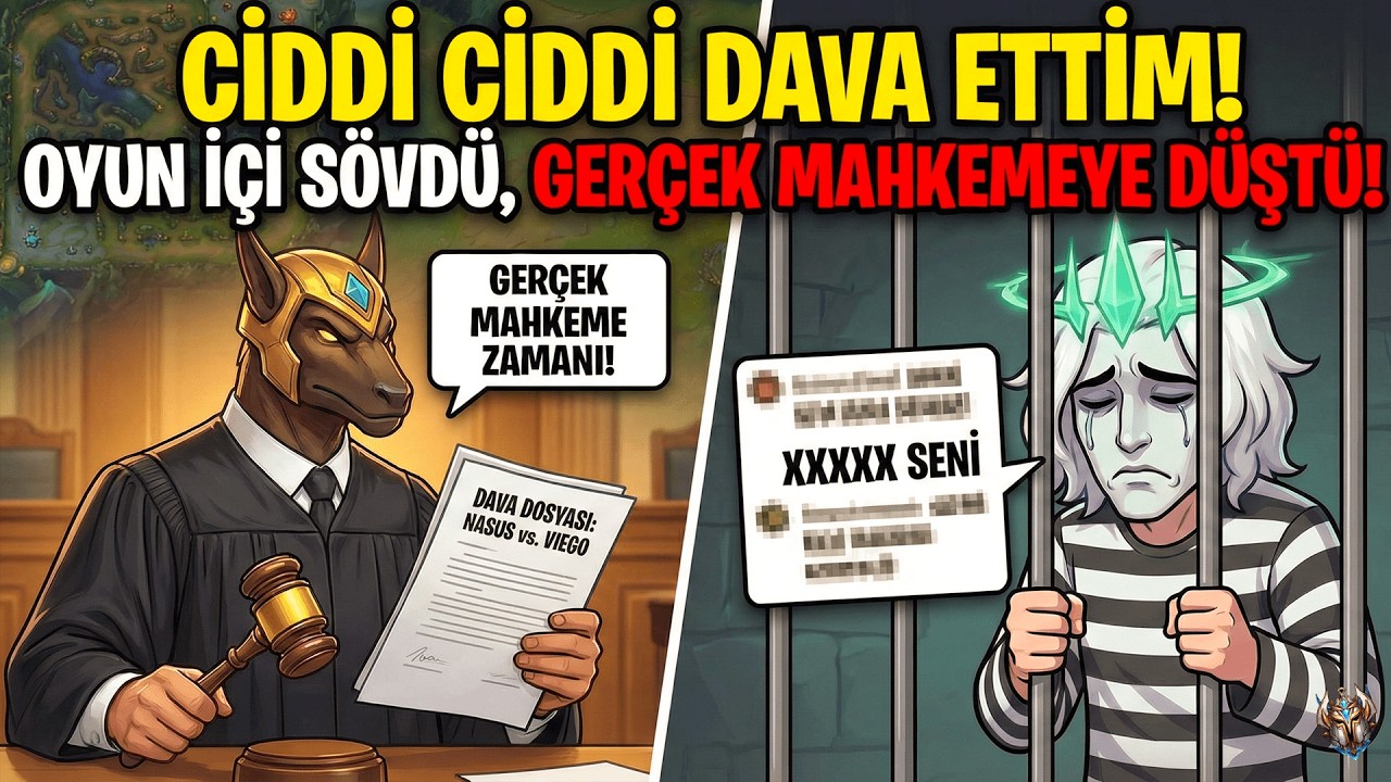 OYUN DEDİ K&Uuml;FRETTİ, MAHKEMEDE HESAPLAŞTIK! (Ciddi Ciddi Dava Ettim)