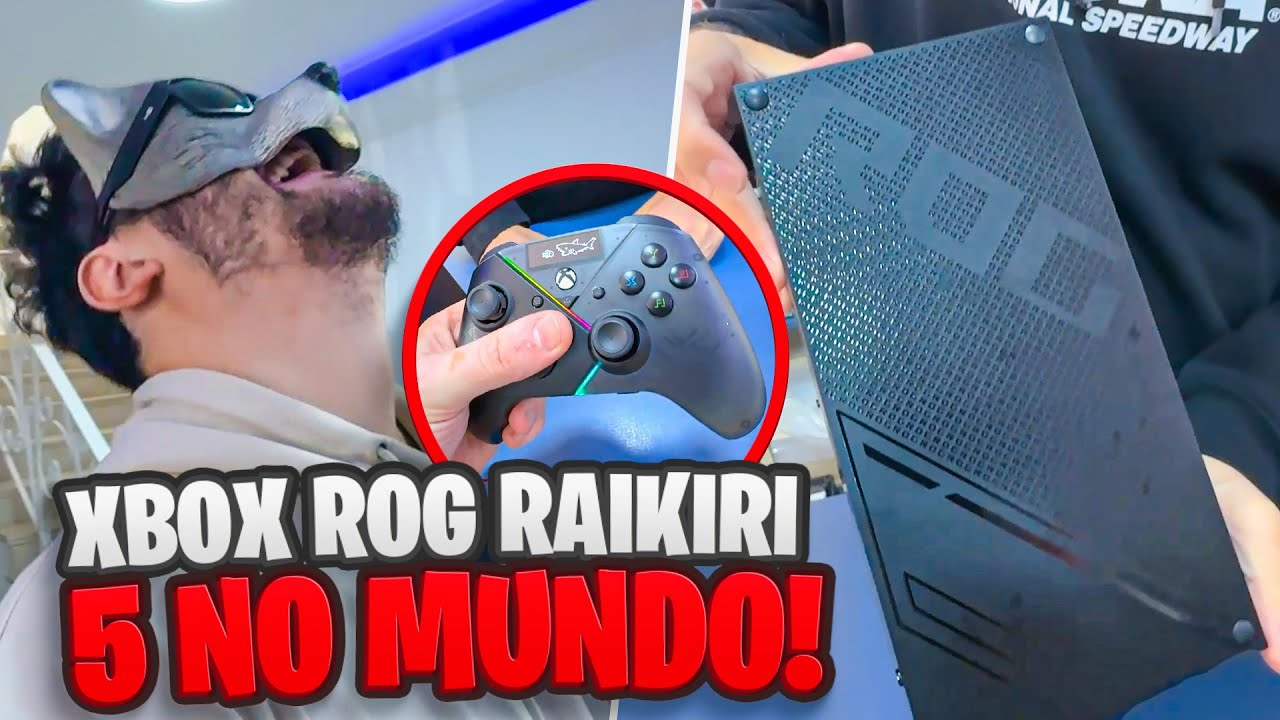 XBOX DA ROG JÁ EXISTE: O RARÍSSIMO SERIES X RAIKIRI!