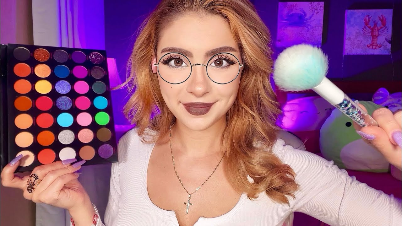 ASMR Doing Your HALLOWEEN Makeup 🎃💄 Layered Personal Attention For SLEEP 😴