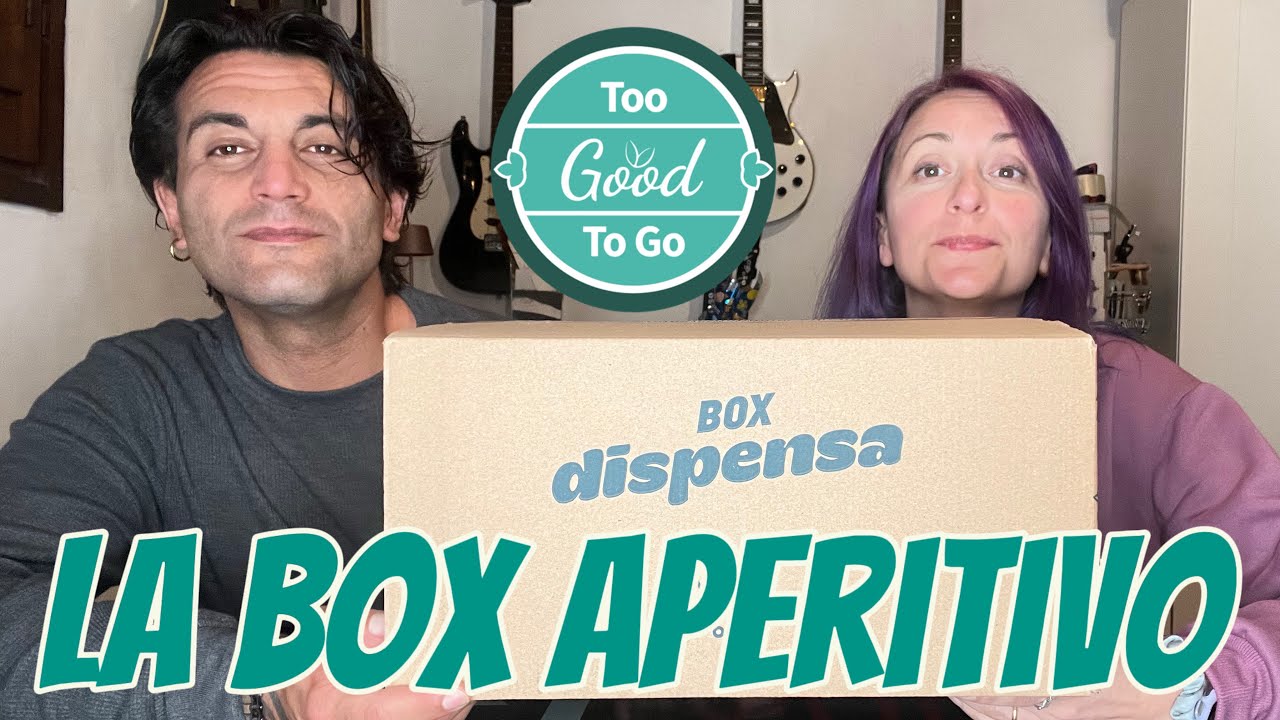 La BOX APERITIVO di TOO GOOD TO GO SCADUTA