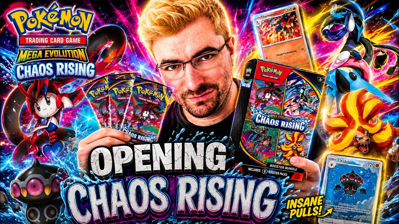 Я вскрыл еще больше POKEMON CHAOS RISING!! Набор бустеров и блистер с 3 паками