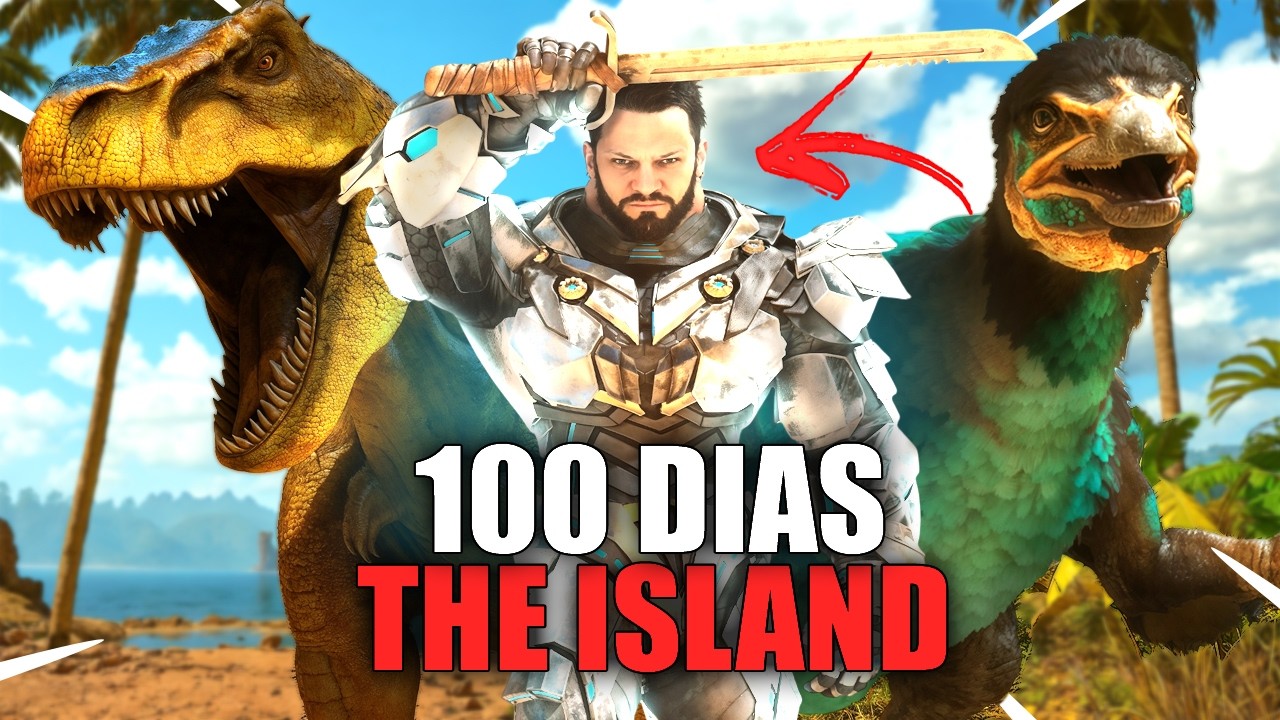 ¡Pase 100 Dias en ARK Survival Ascended! (Película Completa)
