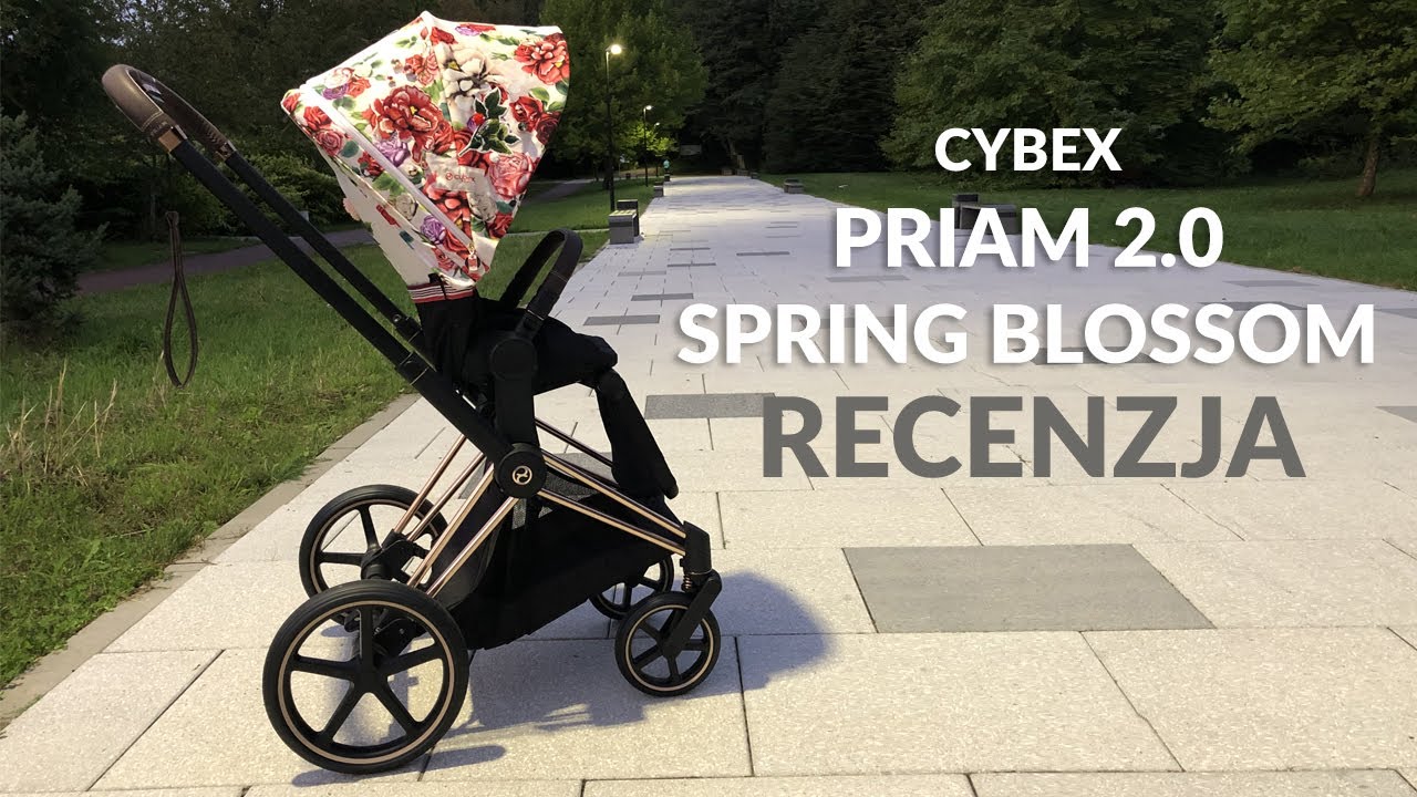CYBEX PRIAM 2.0 SPRING BLOSSOM PREZENTACJA RECENZJA SKŁADANIE - BOBOBLOG.PL