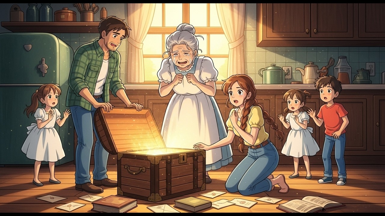 We Opened Grandma’s Old Cedar Chest… and Found a Forgotten Autumn Memory | Ghibli-Style Cozy Story