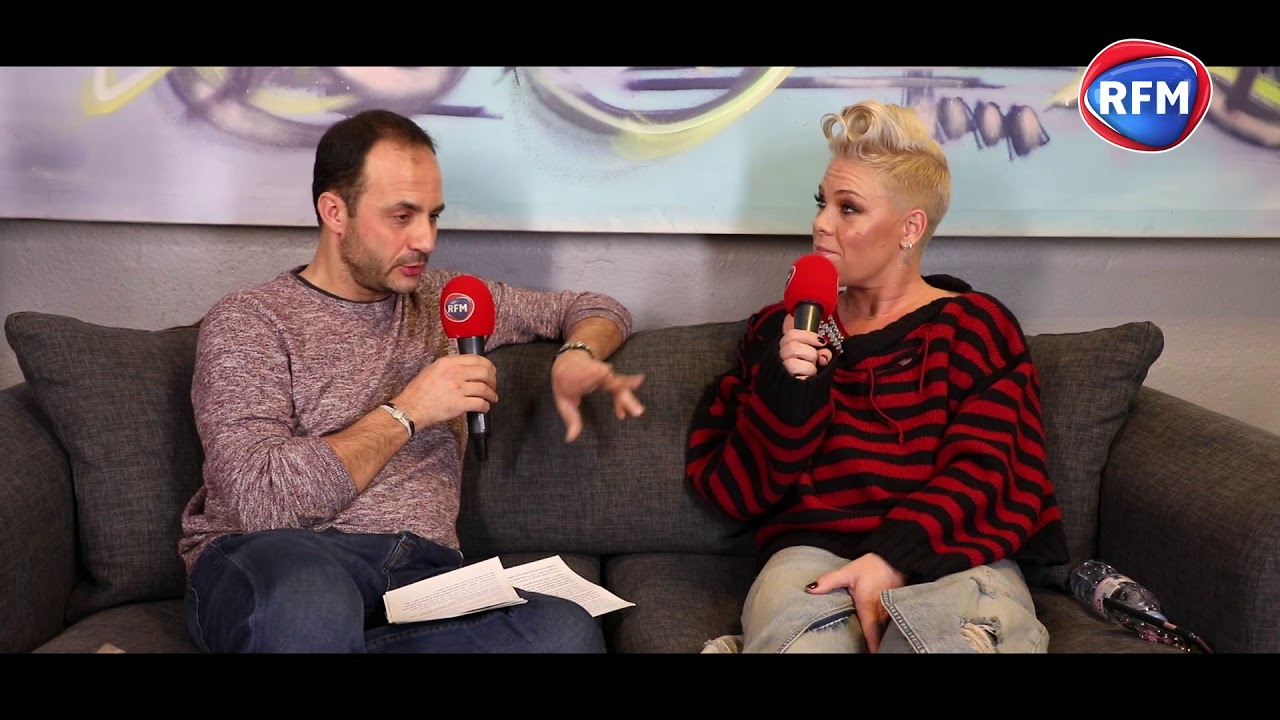 Pink en interview pour RFM