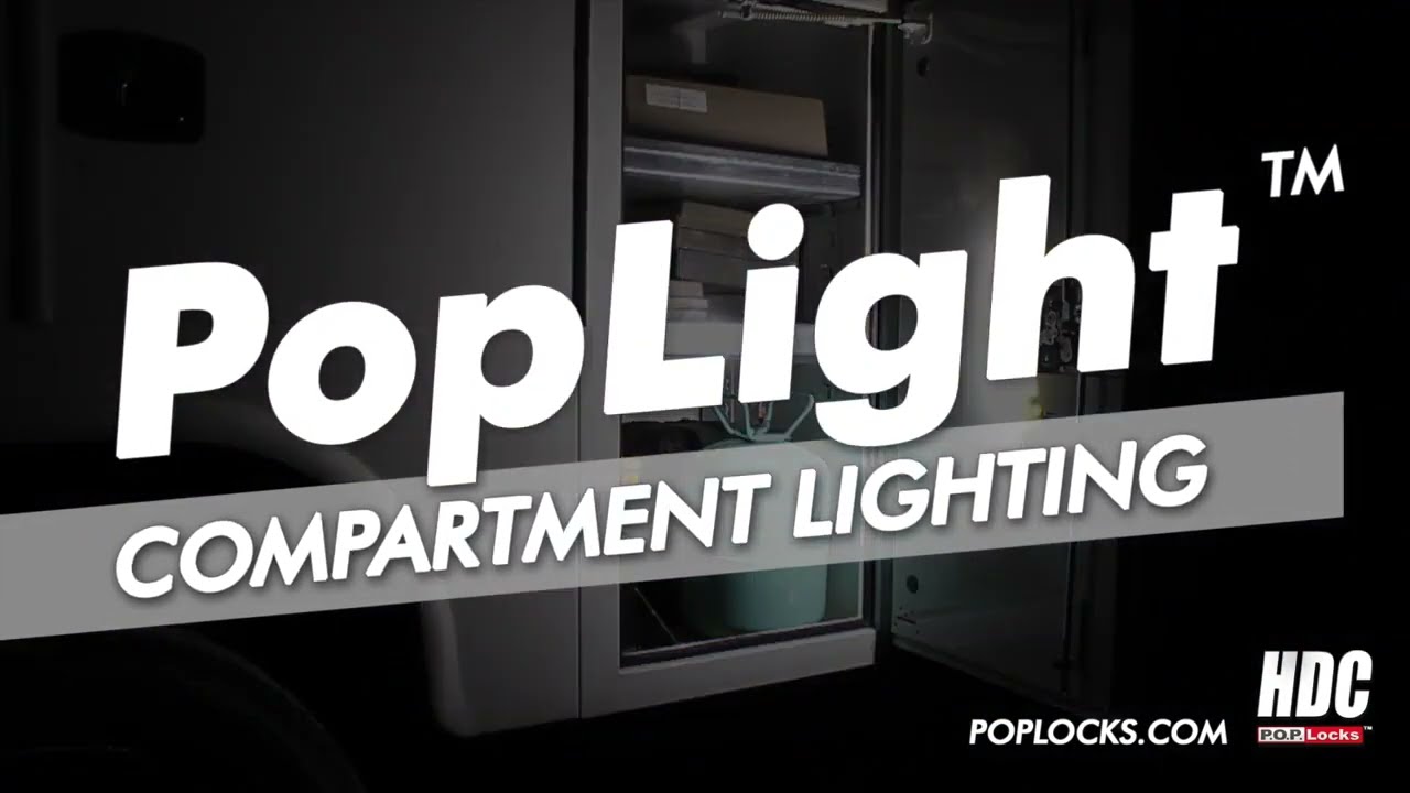 PopLight&trade; - Compartment Lighting for RVs and more!