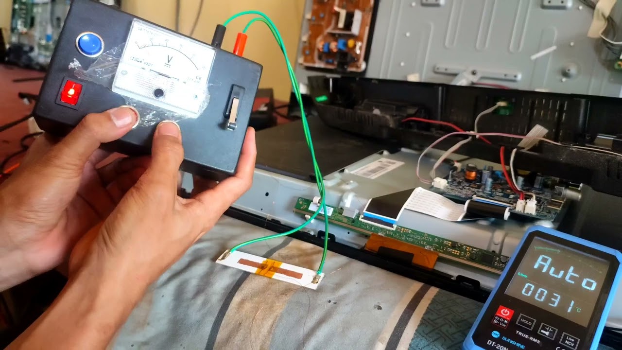 Pakai alat ini jika tv led Blank gagal di cut / sunat