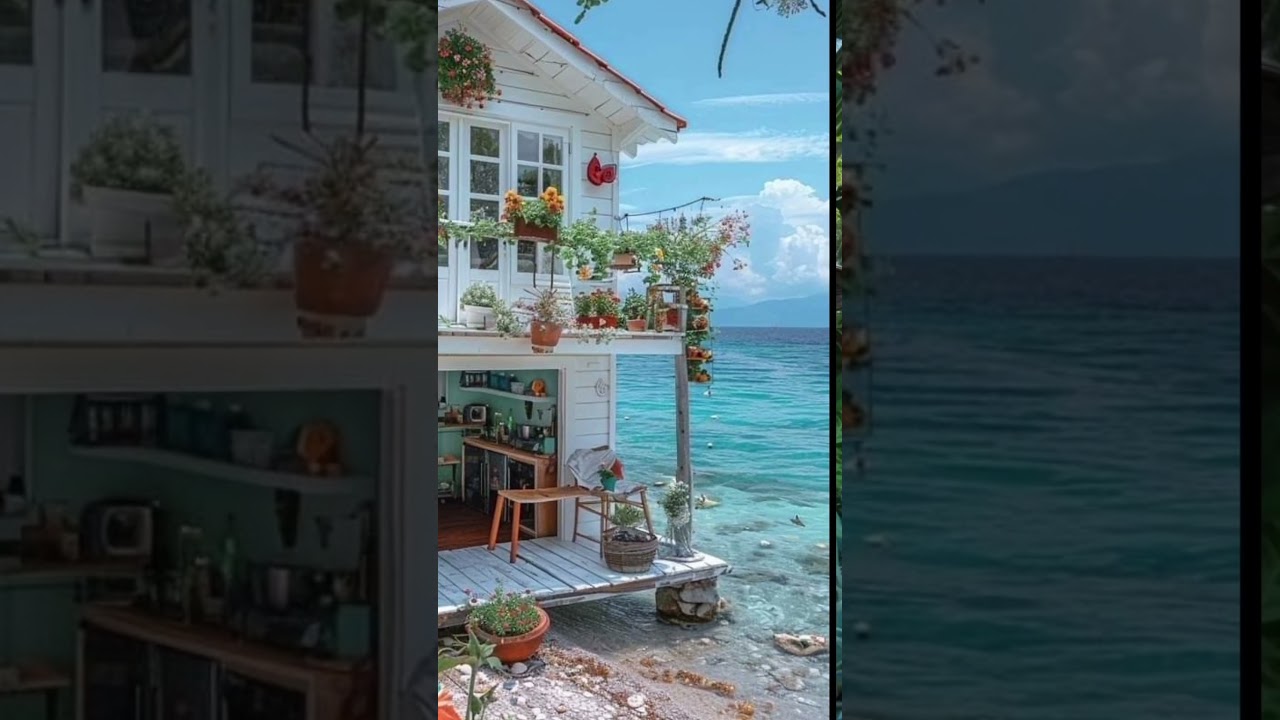 A Caribbean Cottage by the Sea | Soft Breezes, Coastal Charm & Daydreams #cottage #garden #flowers