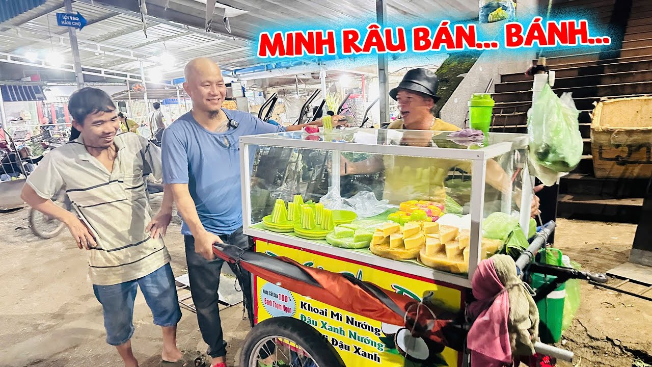 BÁN RAU Ế LÒI... MINH RÂU ĐỔI NGHỀ KIẾM THU NHẬP KHỦNG.....
