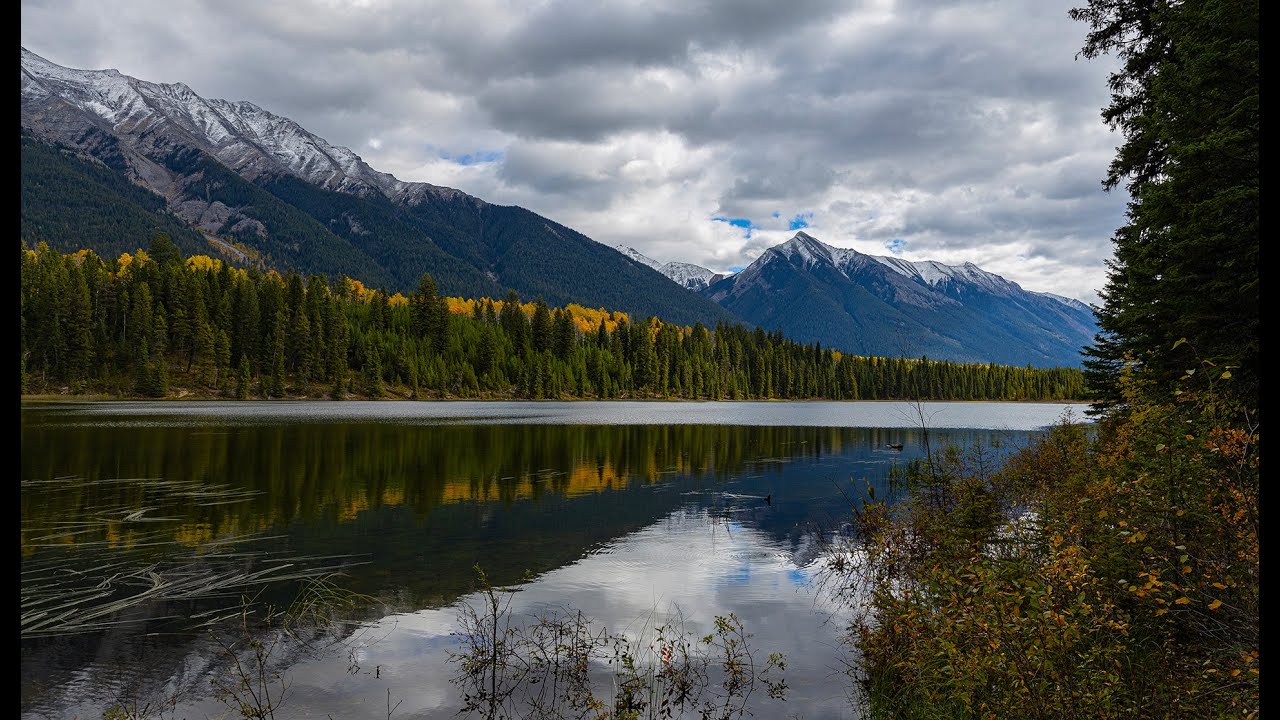 4K   Dog Lake Trail Overview   Kootenay Nat'l Park