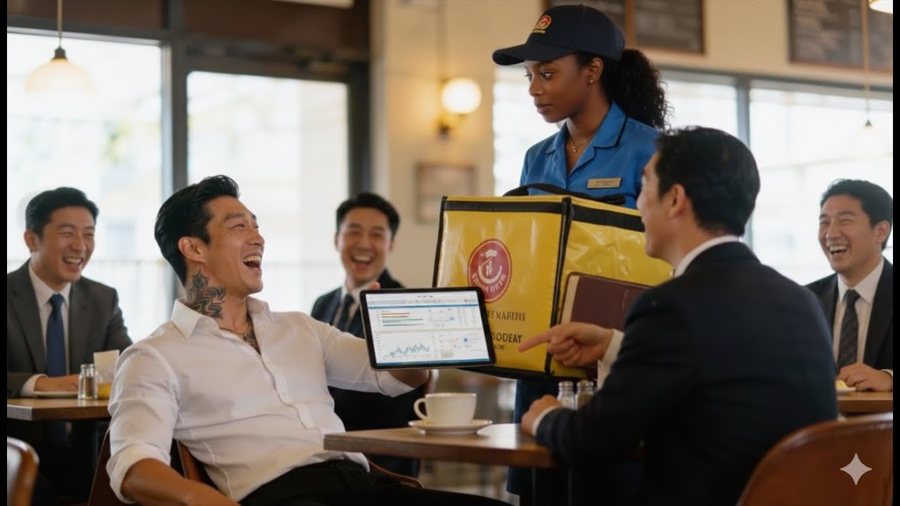 Mafia Boss Asks Black Delivery Girl For Financial Advice As A Joke, Her Words Left Him Shocked