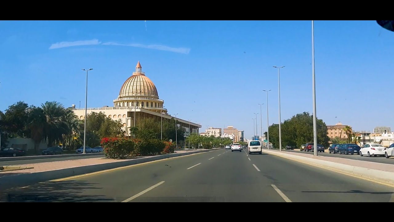 جولة بالسيارة في شوارع جدة_ طريق الأمير سلطان