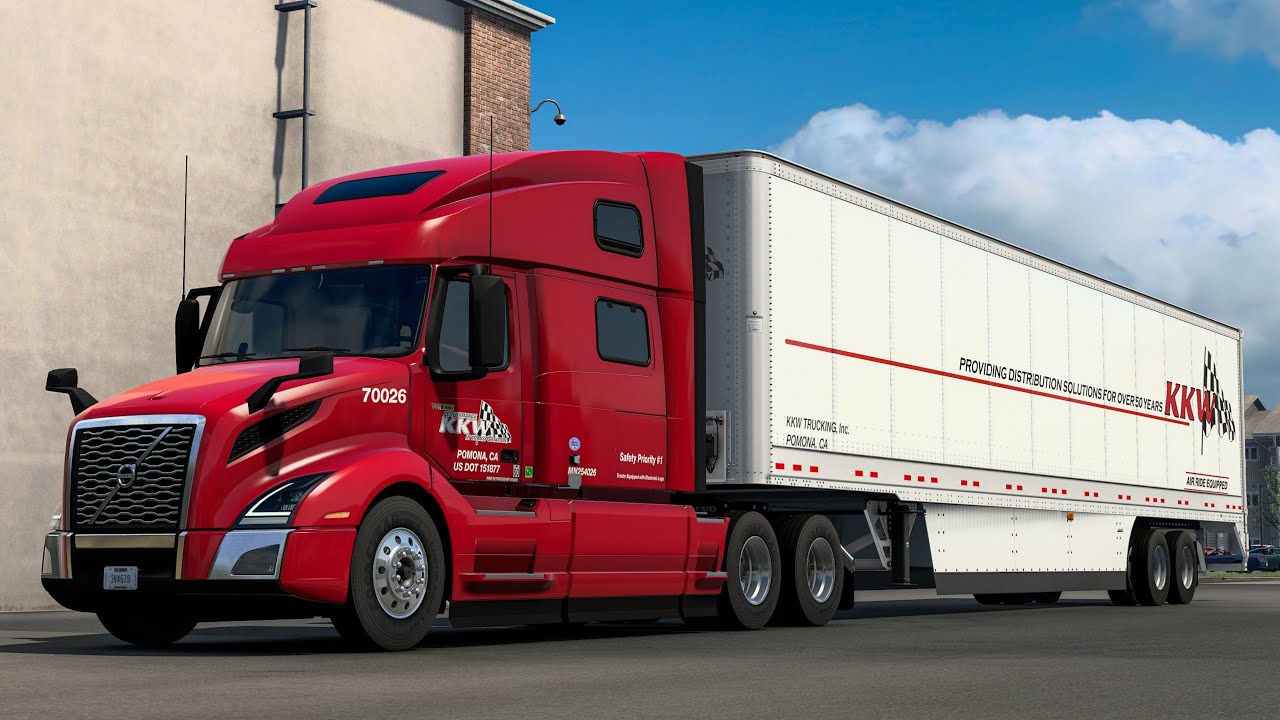 ATS Hutchinson(KS) to Denver(CO) Realistic Driving Volvo VNL
