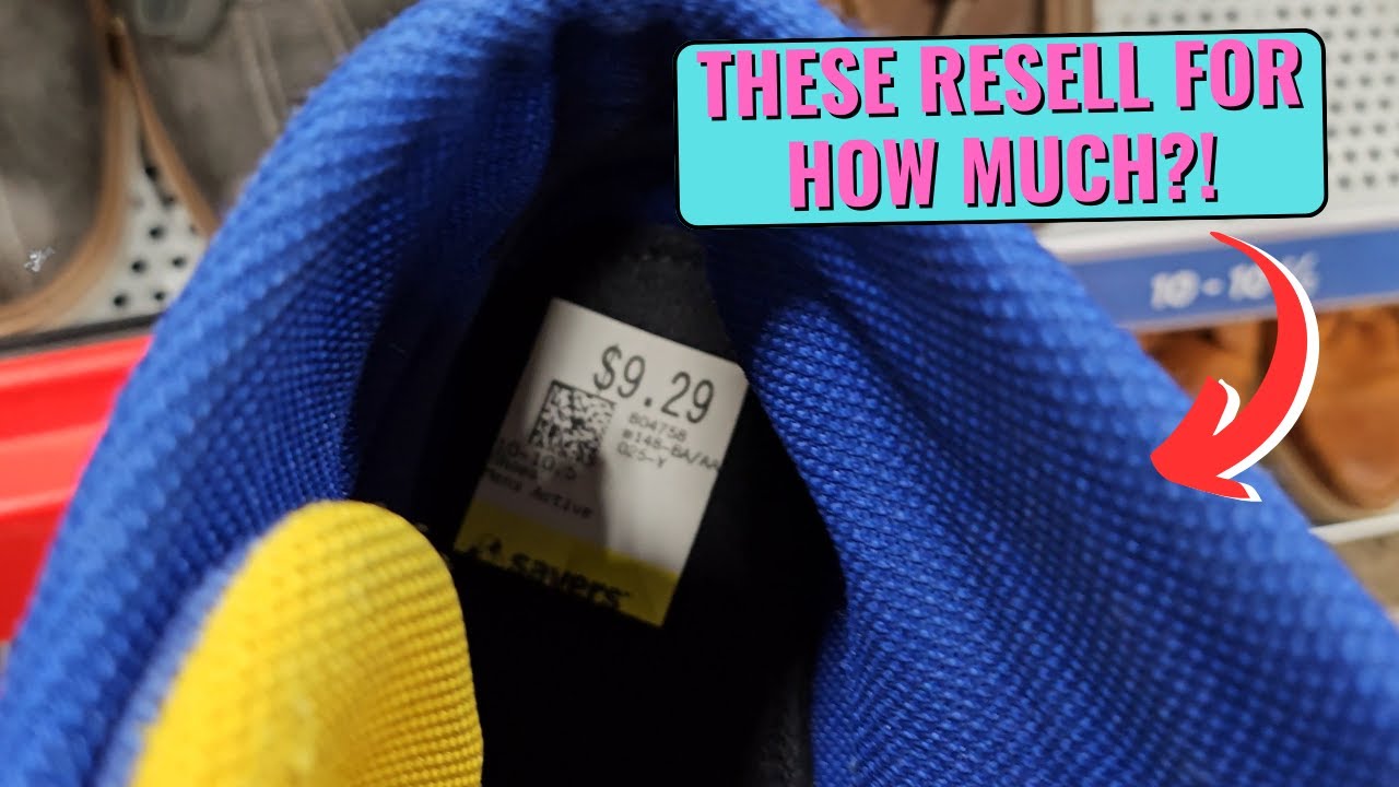 Everyone missed these $100 shoes, including Savers! | Thrift with me