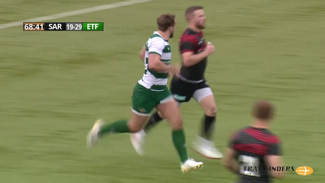 Saracens 26-39 Ealing Trailfinders: Match Highlights