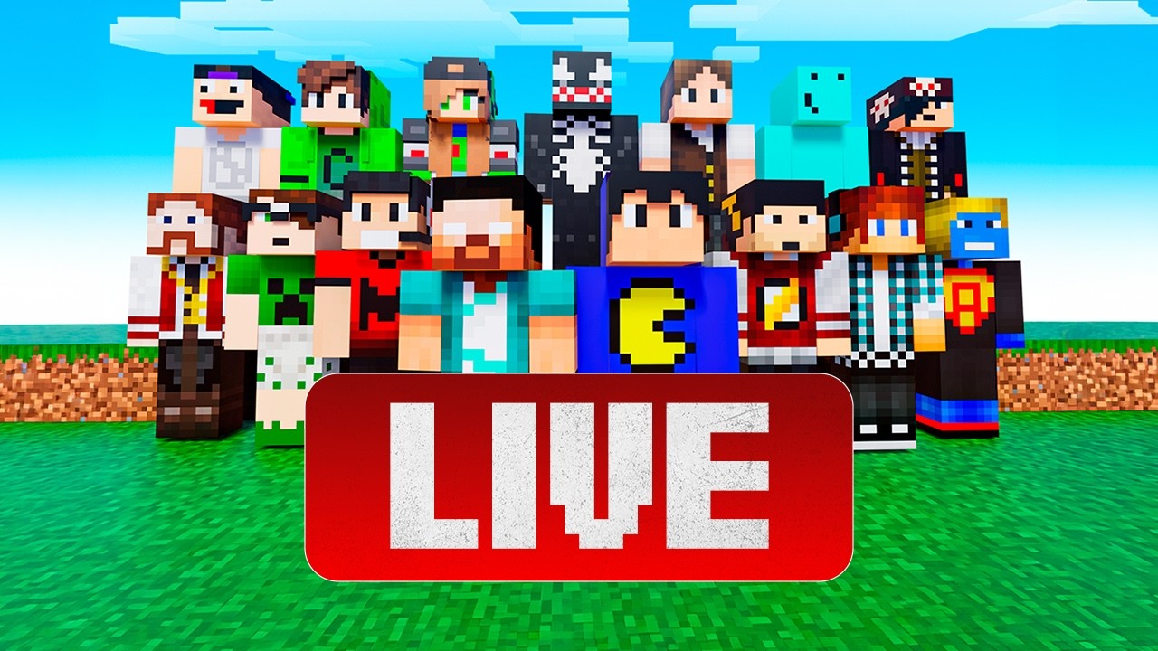 SERIE MINECRAFT MULTIPLAYER FT PACTW E WOLFF (AO VIVO )