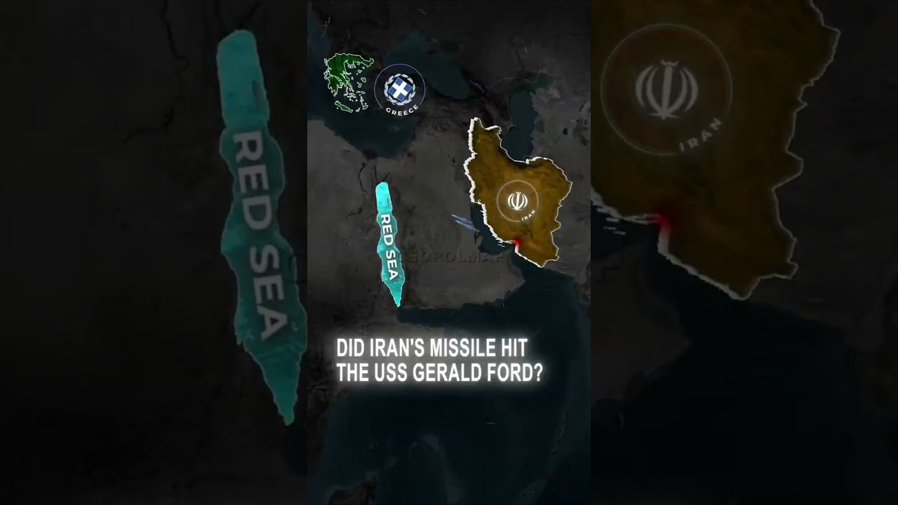 Был ли авианосец USS Gerald R. Ford целью иранских ракет?