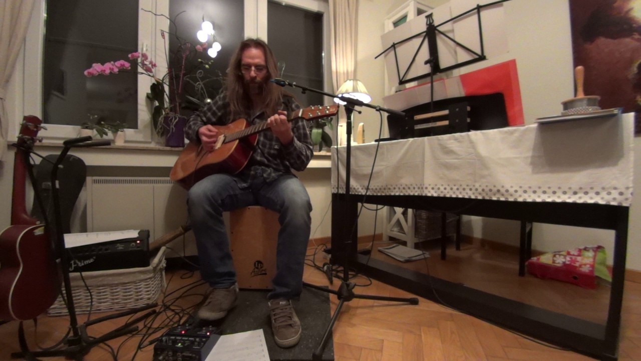 Marlène (Noir Désir) - acoustic and loop cover