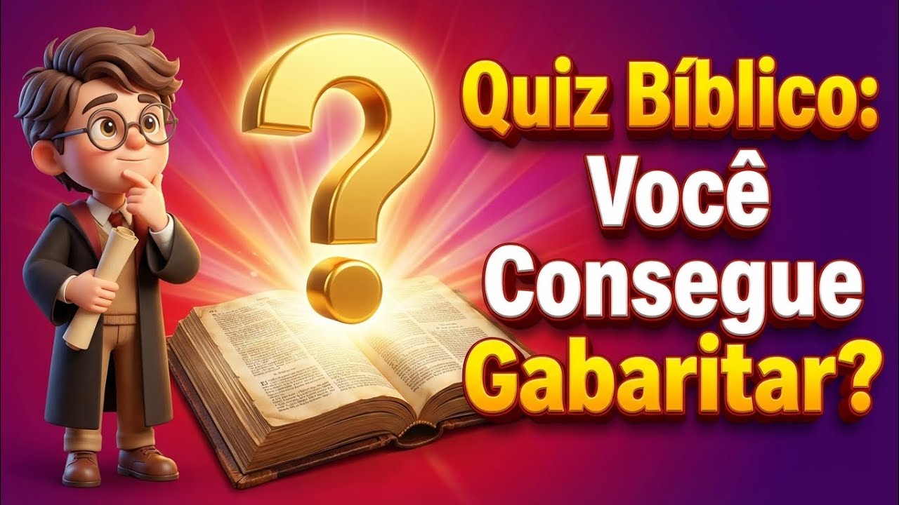 Quiz Bíblico: Você Consegue Gabaritar?