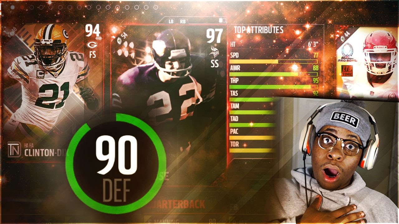 90 OVERALL DEFENSE DRAFT! 0 OVERALL OFFENSE! MADDEN 17 DRAFT CHAMPIONS CHALLENGES!