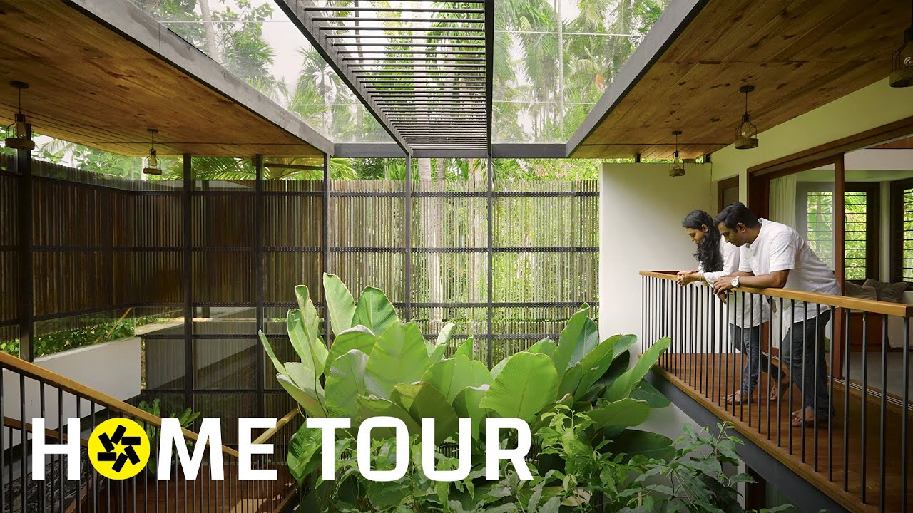This Kerala Home is Perfectly Crafted for the Local Weather (House Tour).