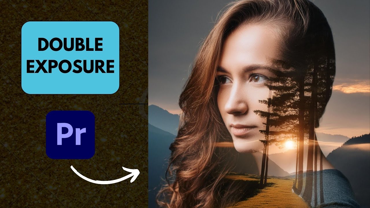 How To Create DOUBLE EXPOSURE Effect In Premiere Pro