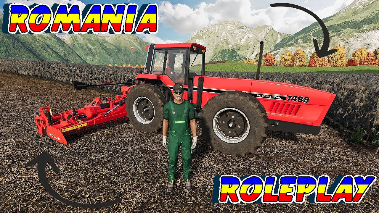 #fs25 Romania RolePlay #29 ION SE APUCA DE LUCRU CU TRACTORU CEL NOU A LU NEA VASILE