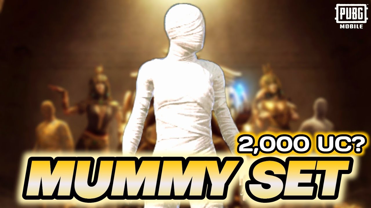 Mummy Set | Inferno Rider Helmet | 2 Mythics in 1 Spin | 2,000 UC | PUBG Mobile
