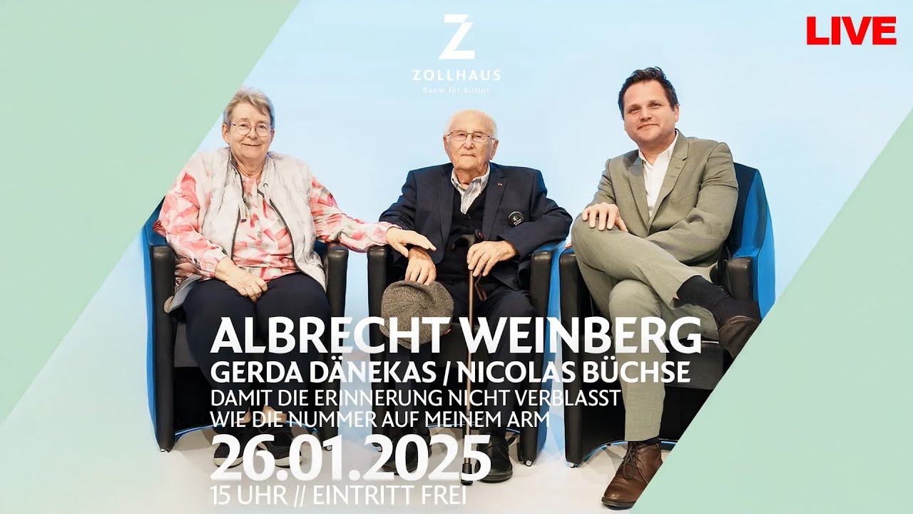 Damit die Erinnerung nicht verblasst, wie die Nummer auf meinem Arm - Albrecht Weinberg