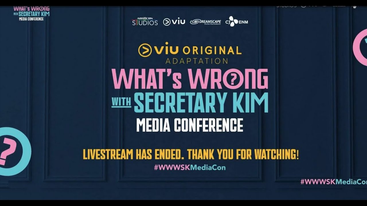 What's Wrong With Secretary Kim Media Conference All Cast - Viu Philippines #kimchiu #pauloavelino