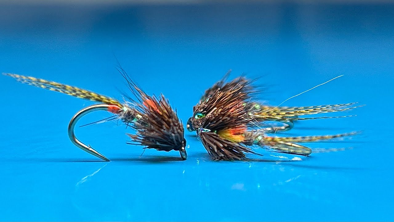 🎣 Вязание мушки Split-Head Smidge | Автор: Скотт Джексон, 2025 год
