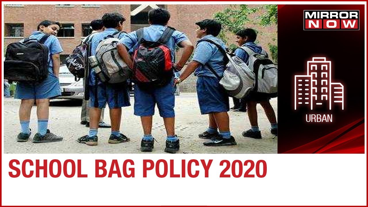 Govt introduces School Bag Policy 2020; caps bags' weight
