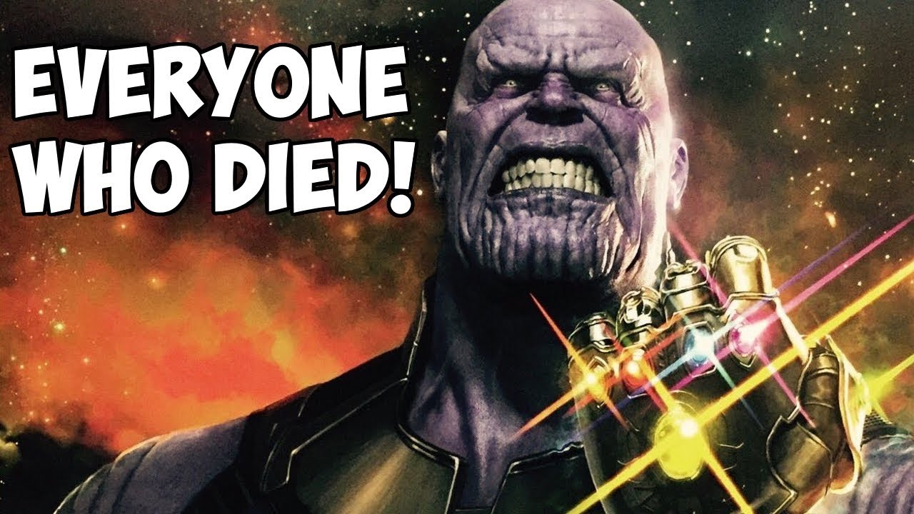EVERYONE WHO DIES in Avengers: Infinity War! (SPOILERS)