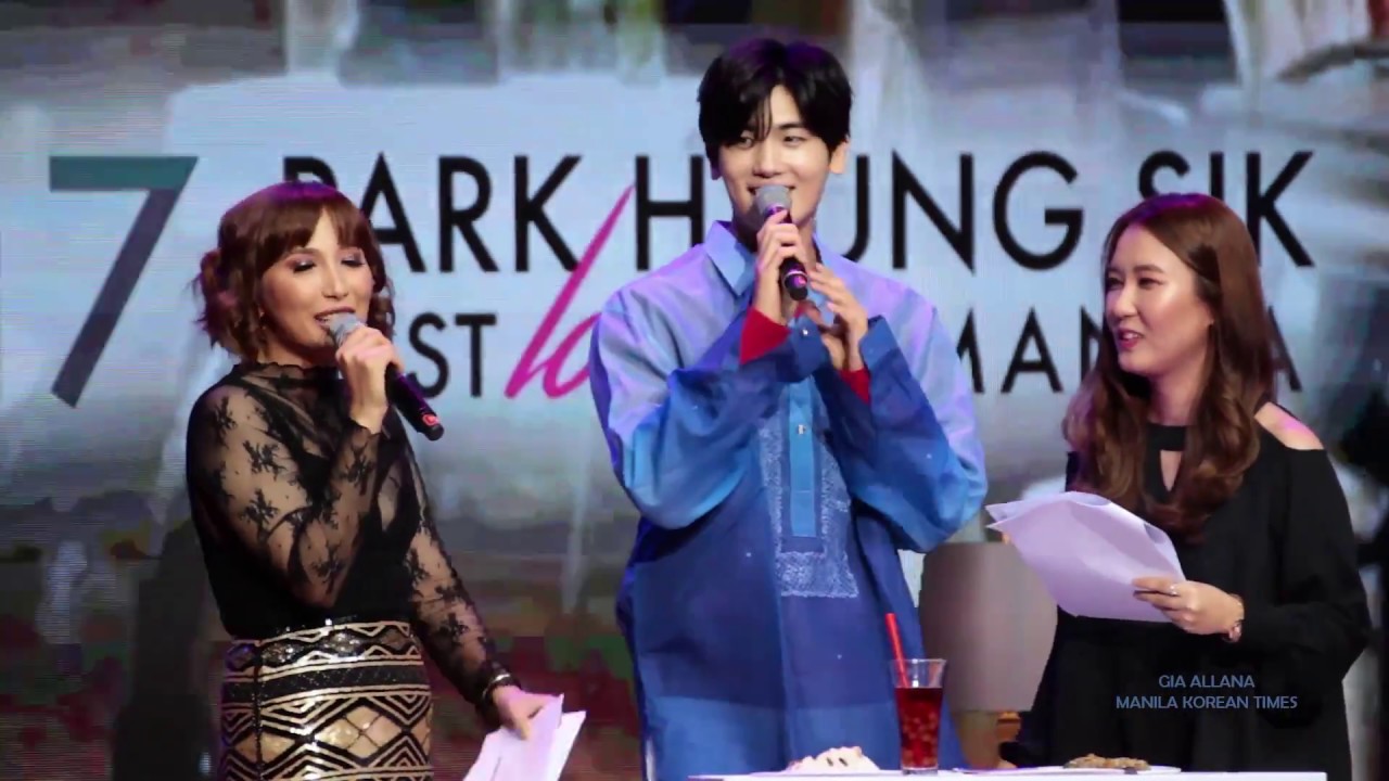 Park Hyung Sik learning Tagalog