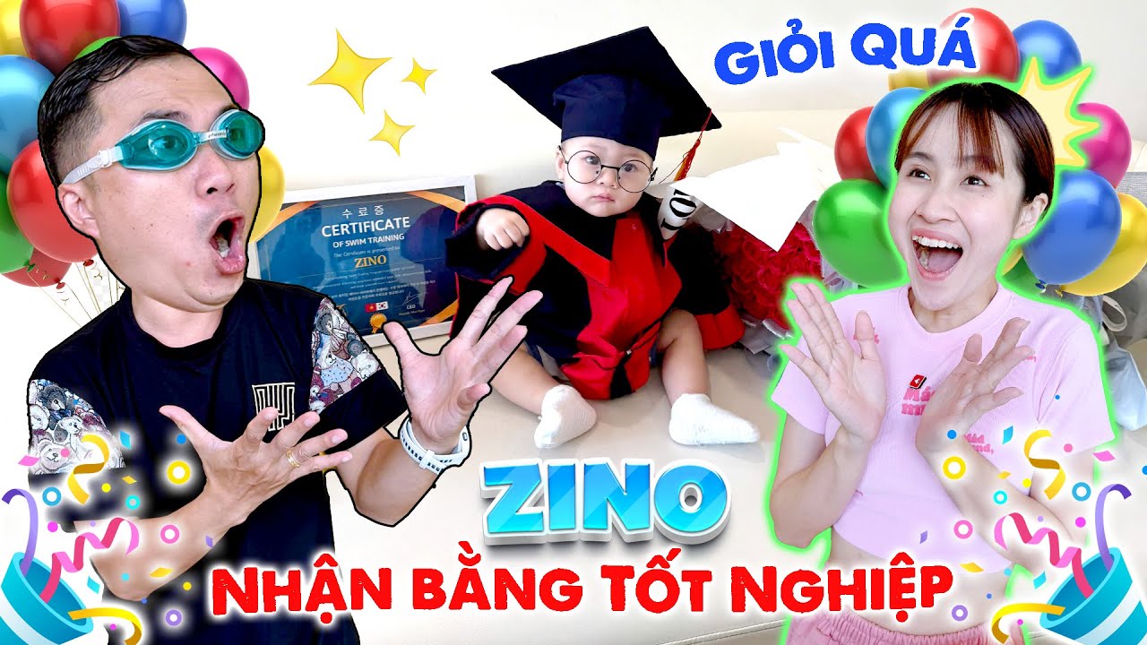 ZINO NHẬN BẰNG TỐT NGHIỆP QUỐC TẾ BỢI LỘI - VÊ VÊ CHANNEL
