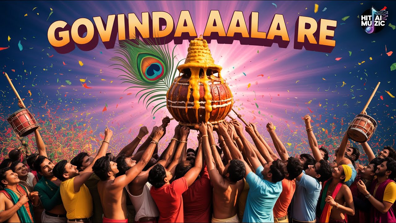 Govinda Aala Re | Janmashtami Song 2025 | Krishna Festival Anthem | मटकी फोड़ गाना