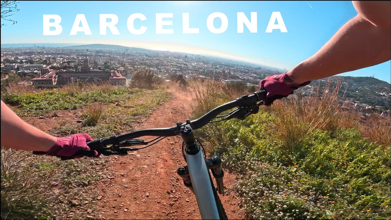 A scenic trail in Barcelona [Mountainbiking]
