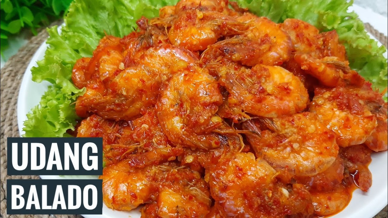 RESEP UDANG BALADO bikinnya gampang banget !