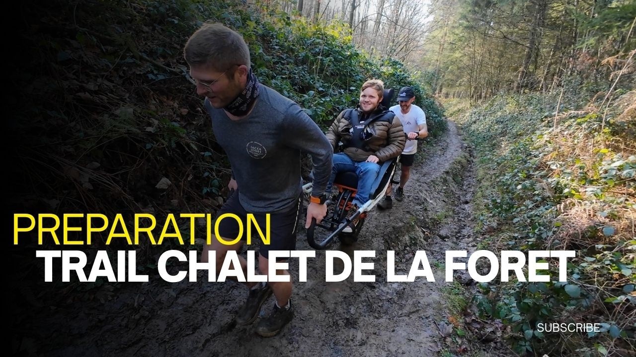 preparation - trail du chalet de la foret