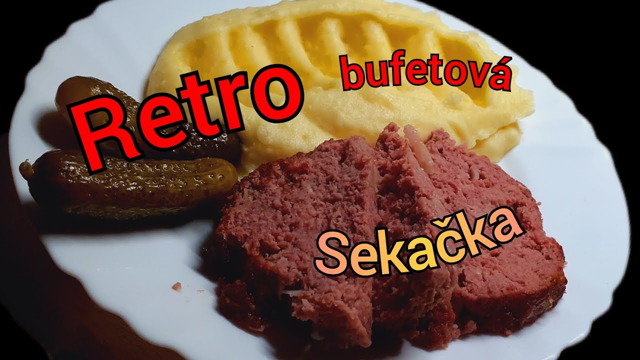 Retro sekaná podle ČSN z roku 1976.Tohle jedli naši předkové 😁
