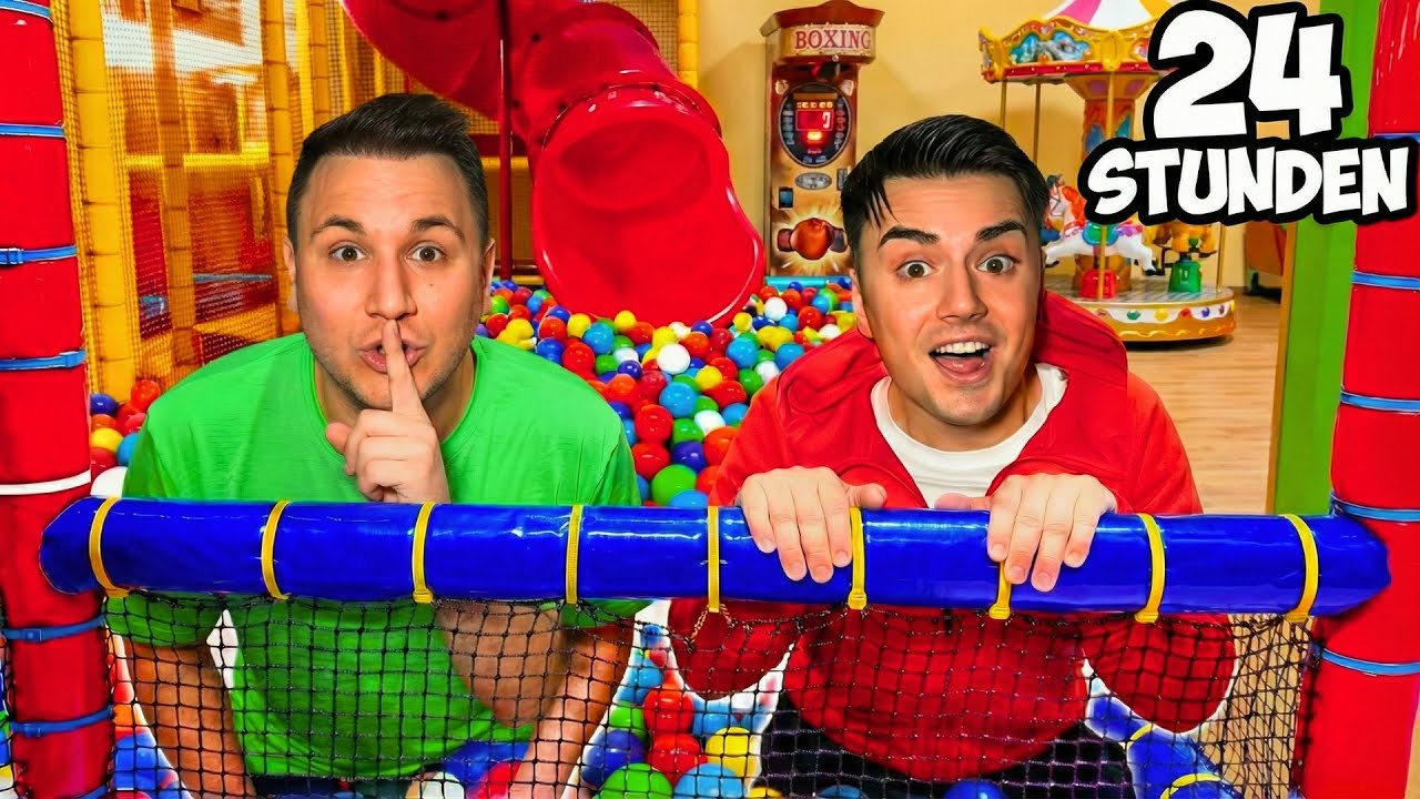 HEIMLICH eingesperrt im SPIELELAND 😱 (geht schief) 