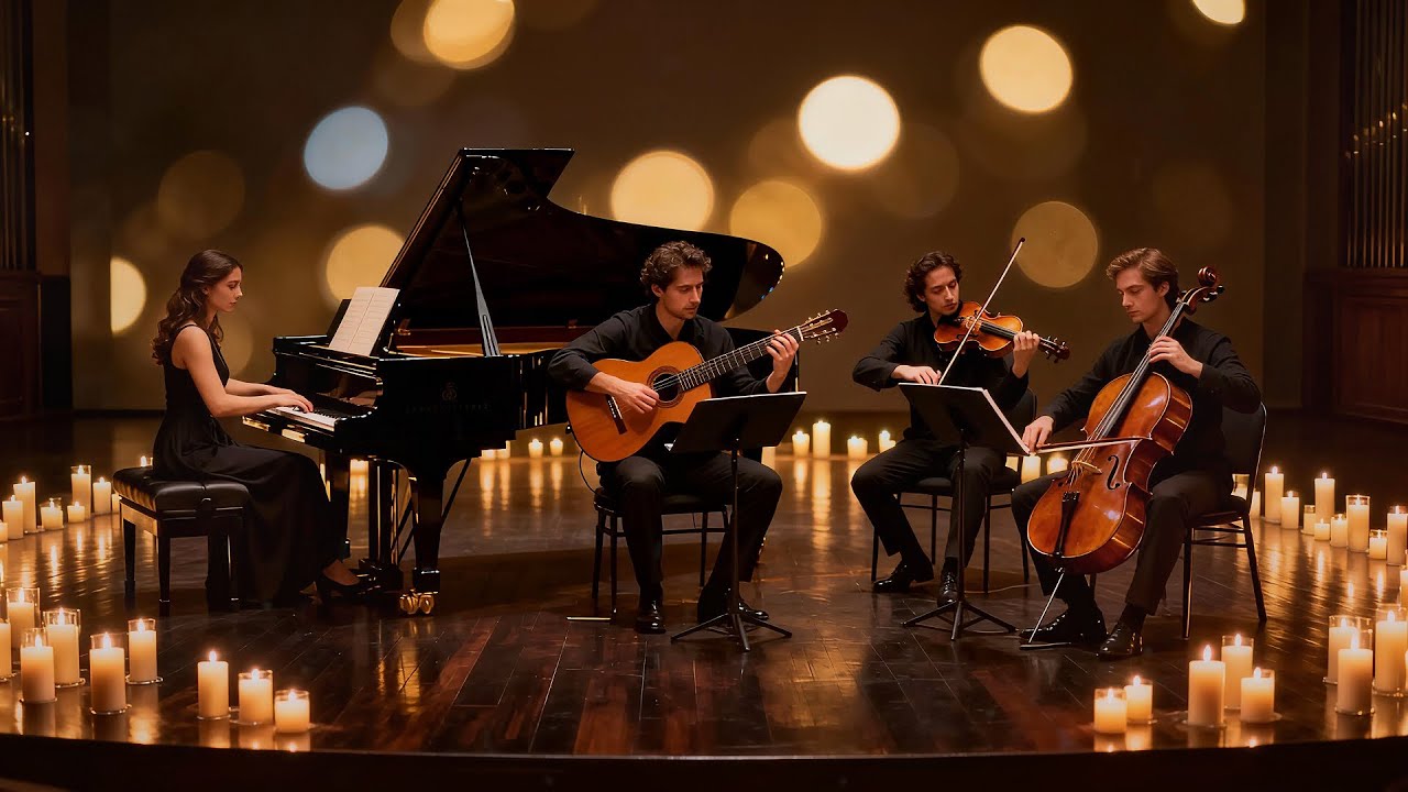 So Sweet, So Peaceful 🎻 Dreamy Piano, Tender Violin & Warm Cello | Candlelight Concert 🕯️
