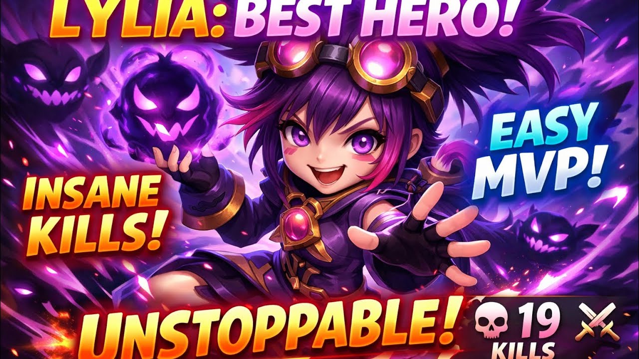 THIS LYLIA BUILD DELETES EVERYONE 💥 UNSTOPPABLE GAMEPLAY
