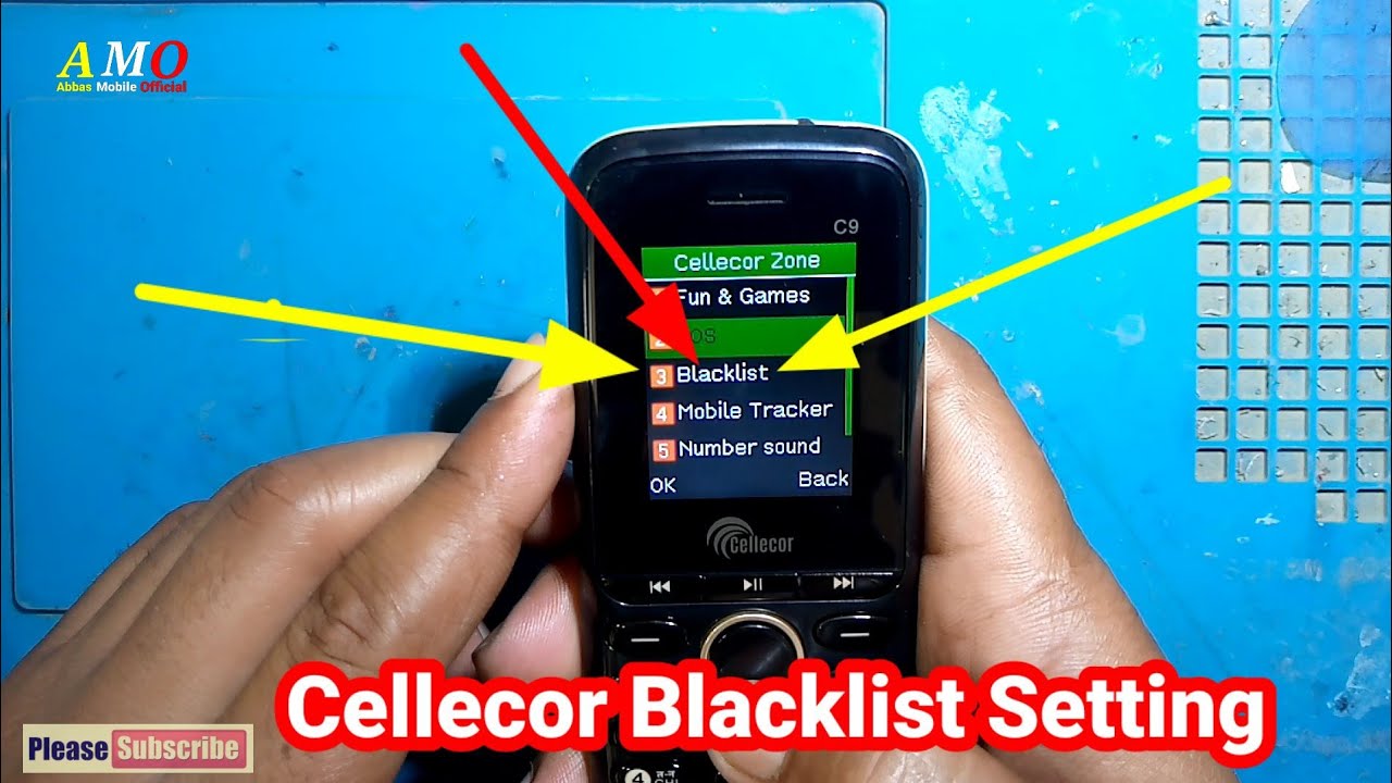 Cellecor keypad phone Blacklist problem remove reject list number how to remove rejectlist number