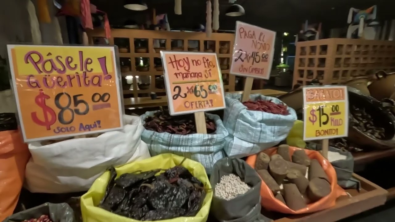Hotel Xcaret, mercado de la Merced