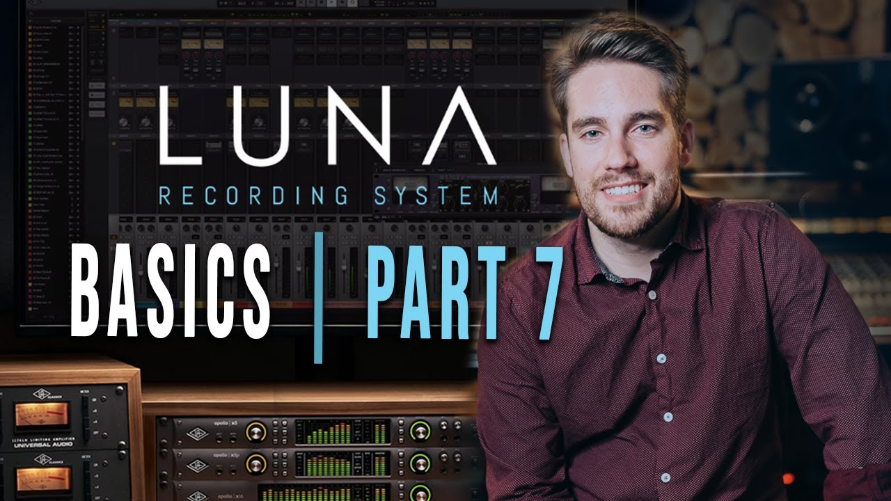Основы Universal Audio Luna, часть 7 | Рабочий процесс MIDI и MIDI