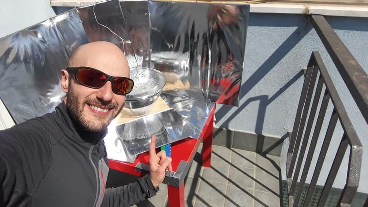 GLOBAL MAKERS Learn from Matteo Muccioli How To Make a Kimono Solar Cooker