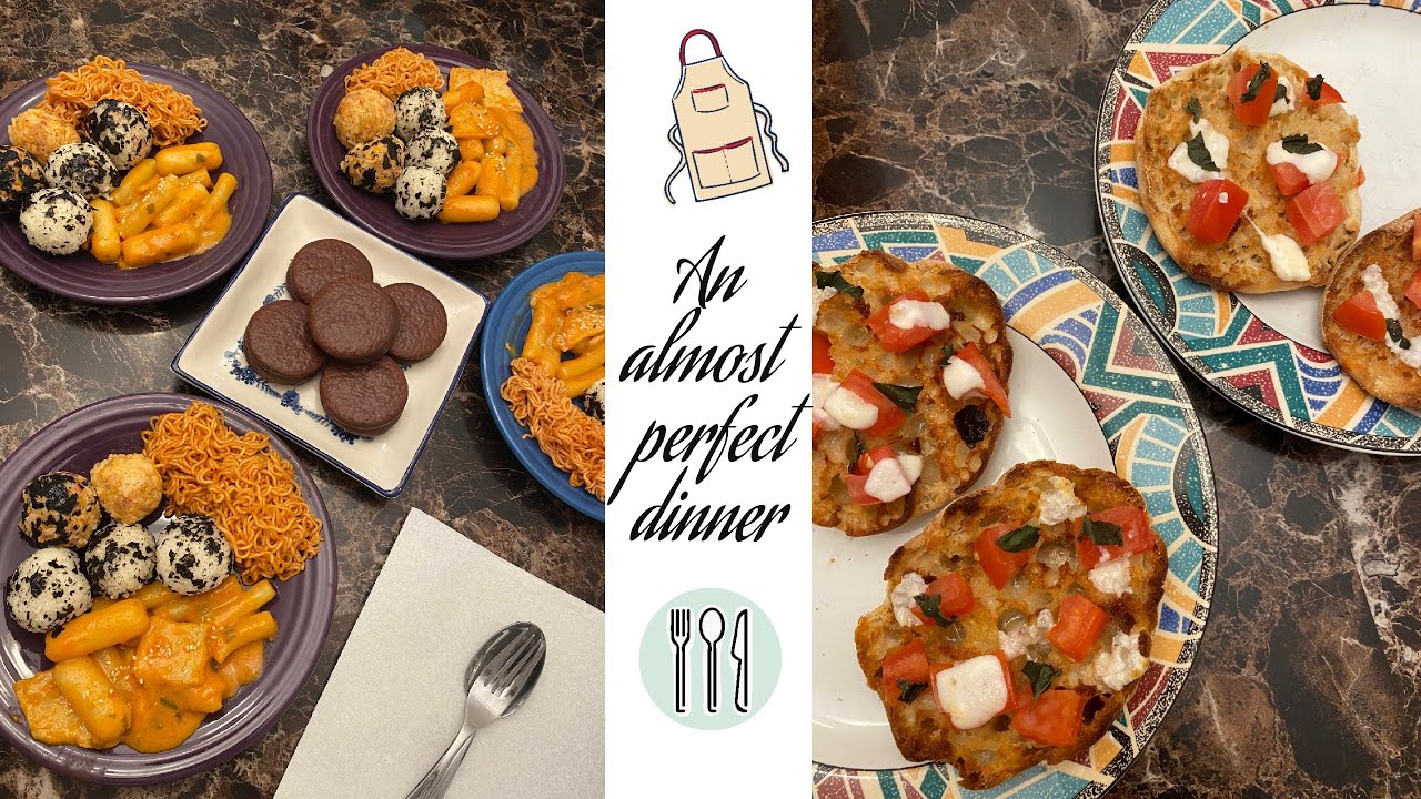An almost perfect dinner with my roommates ! (English) Just for fun