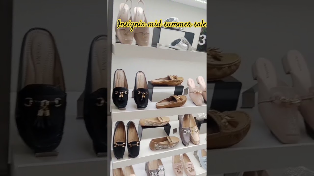 Insignia shoes Mid summer sale#sarastylingvlogs #insignia #sales