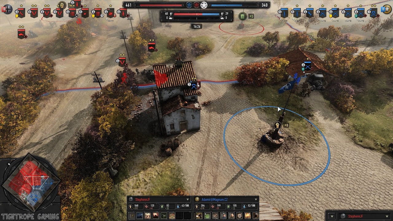 COH3 1v1 StephennJF (WM) vs Adamir (US)